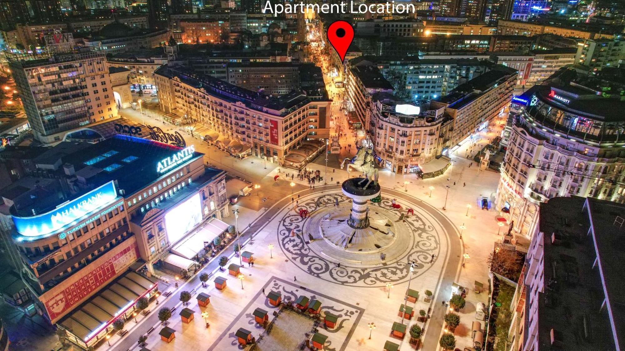 Central Apartments Skopje Eksteriør bilde
