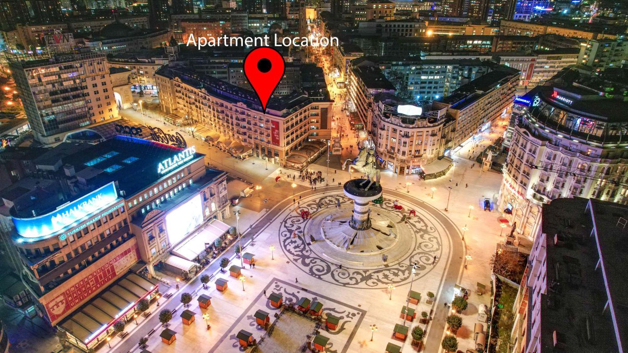 Central Apartments Skopje Eksteriør bilde
