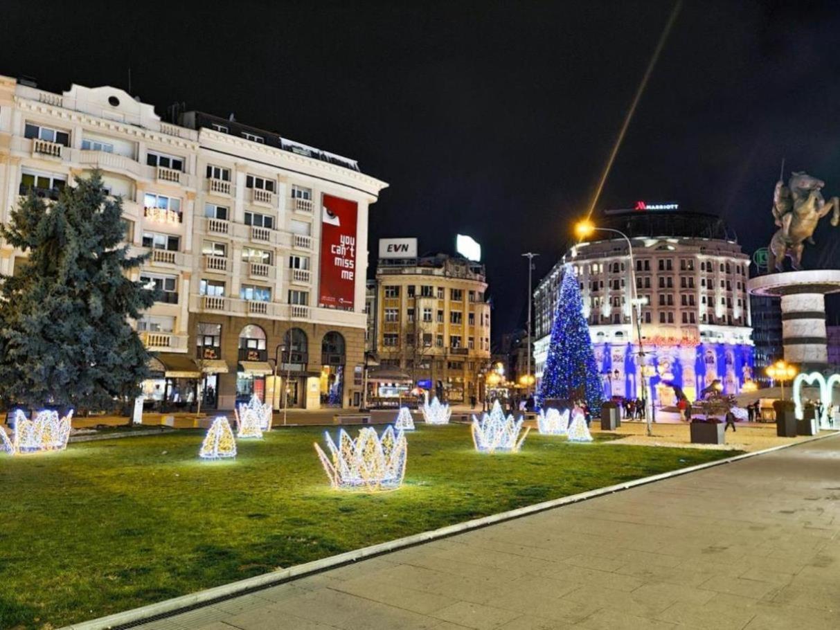 Central Apartments Skopje Eksteriør bilde