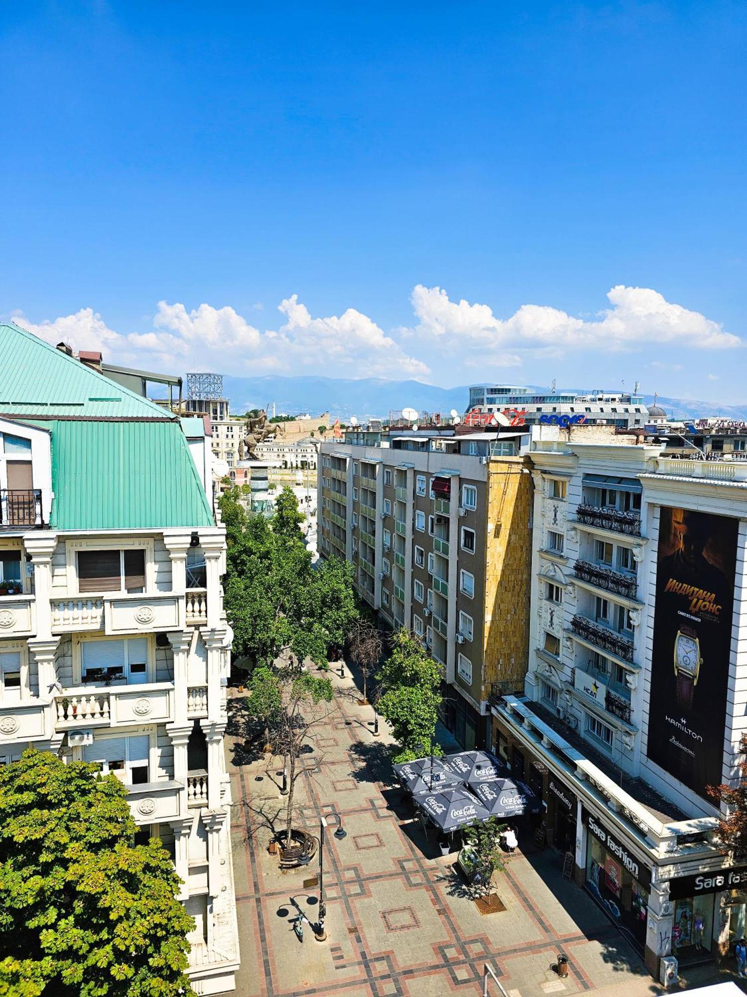 Central Apartments Skopje Eksteriør bilde